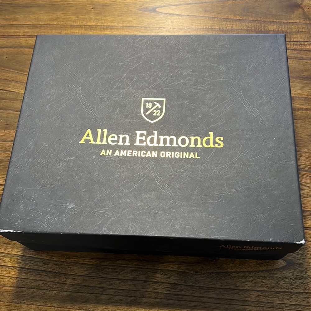Allen Edmonds Mens Black Normandy Boots Size 11